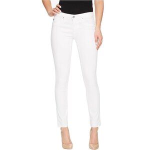 Adriano Goldschmied White The Legging Super Skinny Ankle Sz 25R